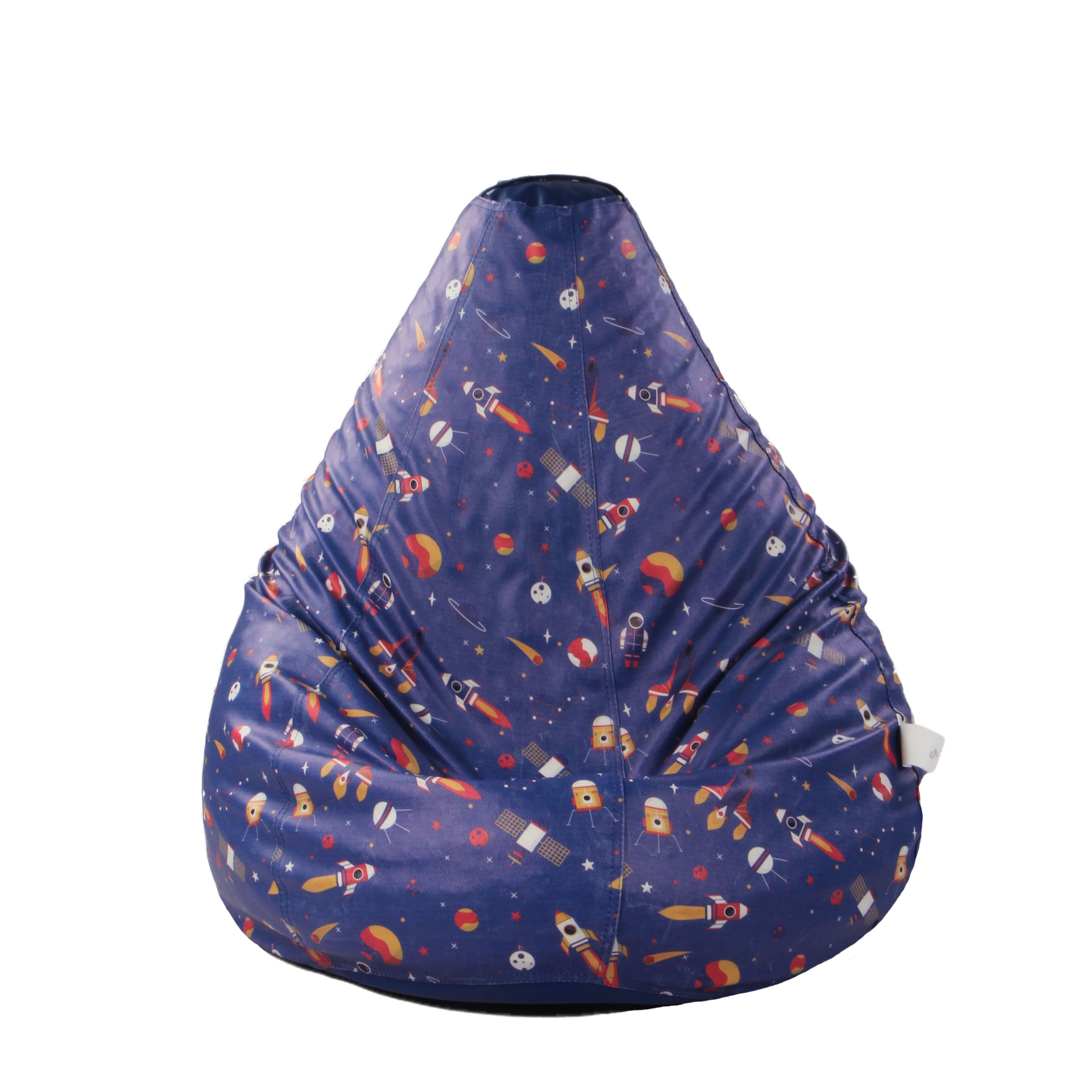 Orka Digital Printed XXXL Bean Bag Filled With Beans view 3